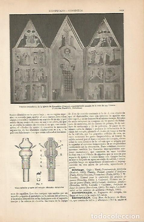 Postcards: LAMINA ESPASA 7965: Tejido de la iglesia de Estpi&ntilde;an Huesca - Varios