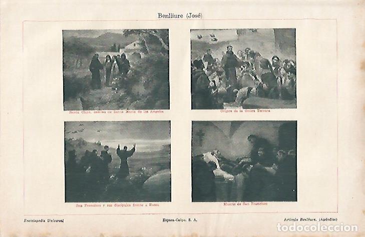 Postkarten: LAMINA ESPASA 8149: Obras de Jose Benlliure - Varios