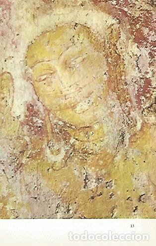 Postkarten: LAMINA 1550: Cabeza de un servidor celeste de Indra. Cueva de Hindagala cerca de Kandy - D.B. Dhanap