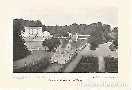 Postkarten: LAMINA 1598: ARANJUEZ. Jardines y vista del rio Tajo - J.M. Florit