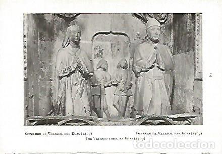 Postkarten: LAMINA 1627: GUADALUPE. Sepulcro de Velasco. 1467 - E. Tormo y Monz&oacute;