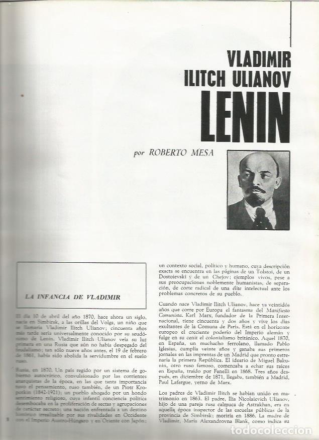 Postales: FASCICULO 091: LENIN - Roberto Mesa - Foto 1