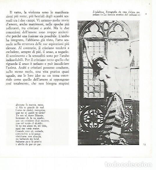 Postais: LAMINA 1716: La odalisca. Fotografia de una revista popular - Xavier Domingo