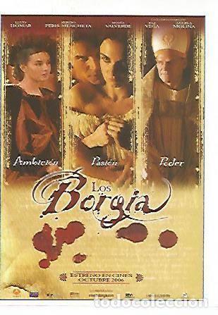 Postcards: CROMO CINE 1196: LOS BORGIA - Varios