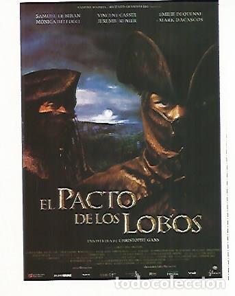 Postcards: CROMO CINE 1221: EL PACTO DE LOS LOBOS - Varios