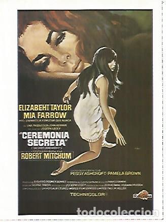Postcards: CROMO CINE 1277: CEREMONIA SECRETA - Varios