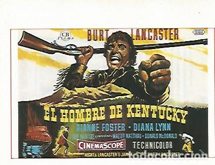 Cartes Postales: CROMO CINE 1293: EL HOMBRE DE KENTUCKY - Varios