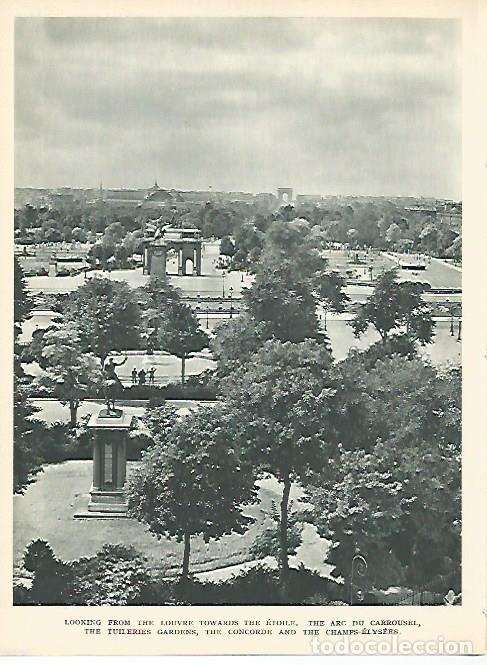 Postcards: LAMINA 1742: PARIS: Vista desde el Louvre - Andr&eacute; George