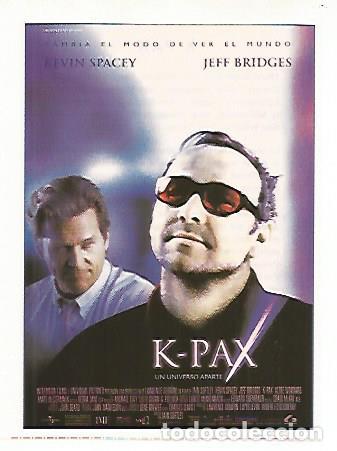 Postcards: CROMO CINE 1314: K-PAX. UN UNIVERSO APARTE - Varios