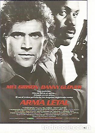 Postcards: CROMO CINE 1326: ARMA LETAL - Varios