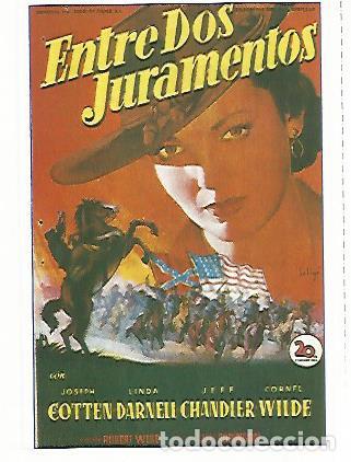 Postcards: CROMO CINE 1353: ENTRE DOS JURAMENTOS - Varios