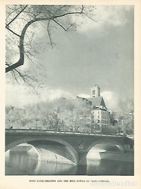 Postcards: LAMINA 1767: PARIS. Puente de Luis Felipe - Andr&eacute; George