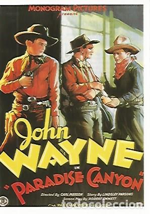 Postcards: CROMO CINE 1369: PARADISE CANYON - Varios