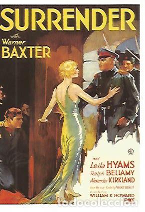 Postcards: CROMO CINE 1384: SURRENDER - Varios