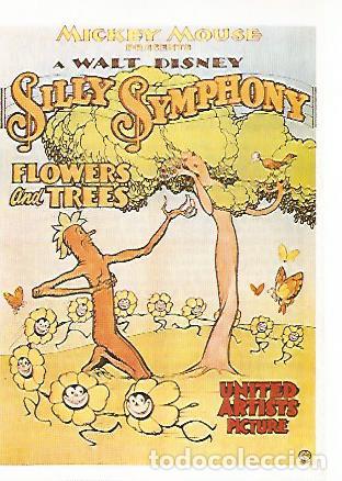 Postcards: CROMO CINE 1387: FLOWERS AND TREES - Varios