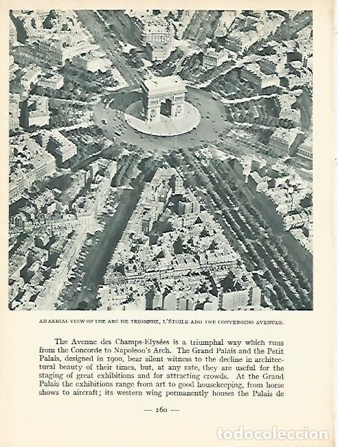 Postcards: LAMINA 1790: PARIS. Vista aerea del Arco del Triunfo - Andr&eacute; George
