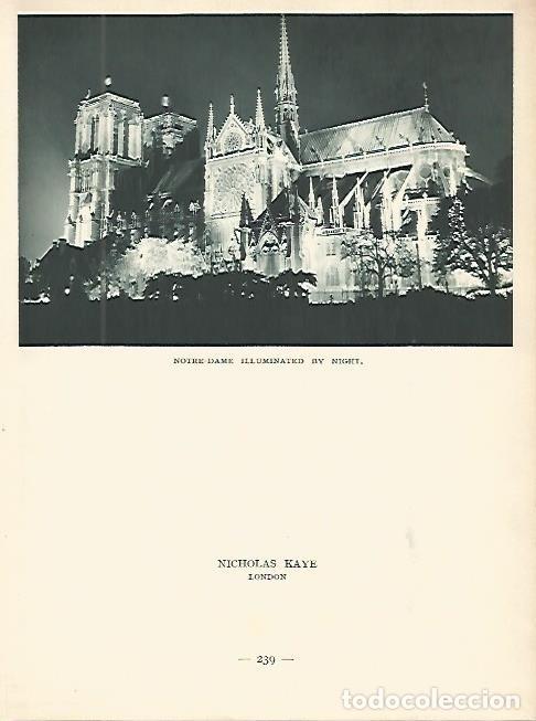 Cartoline: LAMINA 1826: PARIS. Notre Dame de noche - Andr&eacute; George