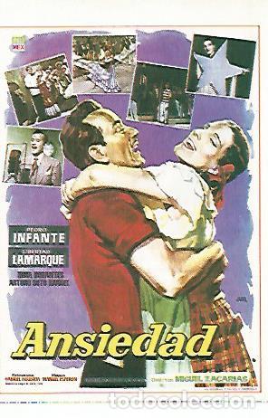 Postcards: CROMO CINE 1411: ANSIEDAD - Varios