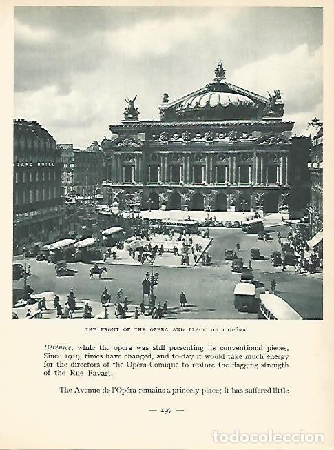 Postcards: LAMINA 1808: PARIS. Plaza de la Opera - Andr&eacute; George