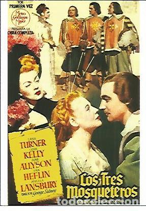 Postcards: CROMO CINE 1424: LOS TRES MOSQUETEROS - Varios