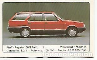 Postales: CROMO 245 ALBUM COCHES MOTOR 16: FIAT - REGATA 100 - Varios