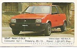 Postales: CROMO 276 ALBUM COCHES MOTOR 16: SEAT - IBIZA - Varios