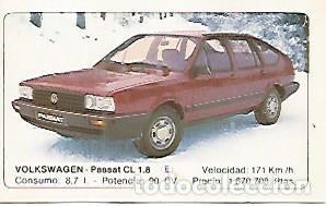 Postales: CROMO 282 ALBUM COCHES MOTOR 16: VOLKSWAGEN - PASSAT CL 1.8 - Varios