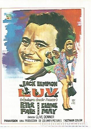Cartes Postales: CROMO CINE 1478: LUV QUIERE DECIR AMOR - Varios