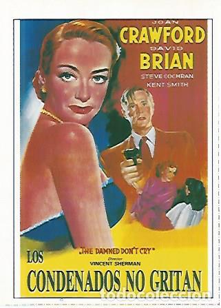 Cartes Postales: CROMO CINE 1493: LOS CONDENADOS NO GRITAN - Varios