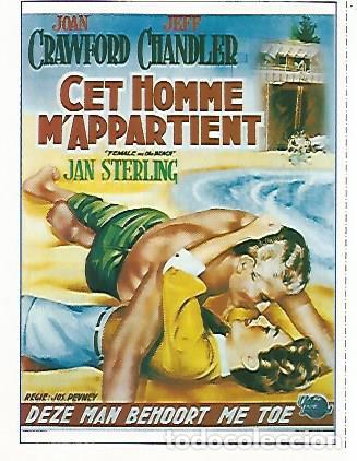 Cartes Postales: CROMO CINE 1499: UNA MUJER EN LA PLAYA - Varios