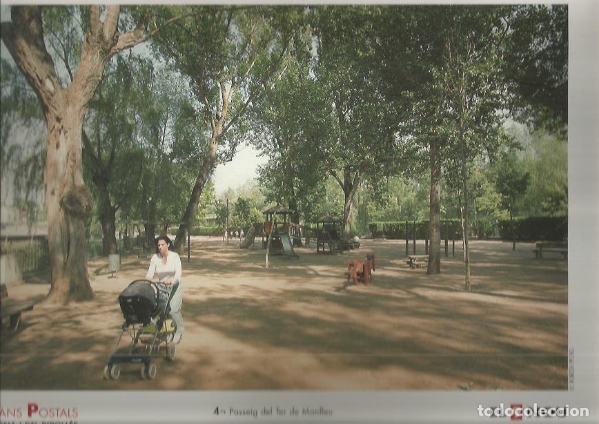 Cartoline: LAMINA 1829: MANLLEU. Passeig del Ter - Varios