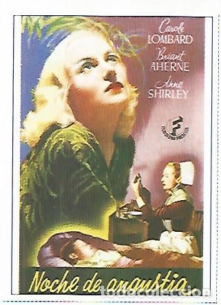 Postcards: CROMO CINE 1563: NOCHE DE ANGUSTIA - Varios