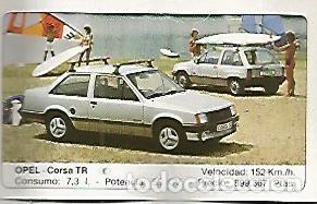 Postales: CROMO 341 ALBUM COCHES MOTOR 16: OPEL CORSA TR - Varios
