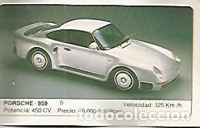 Postales: CROMO 317 ALBUM COCHES MOTOR 16: PORSCHE 959 - Varios