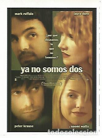 Postales: CROMO CINE 1627: YA NO SOMOS DOS - Varios