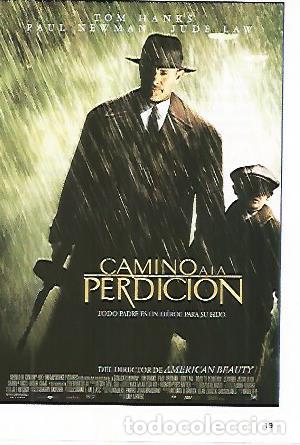 Postales: CROMO CINE 1633: CAMINO A LA PERDICION - Varios