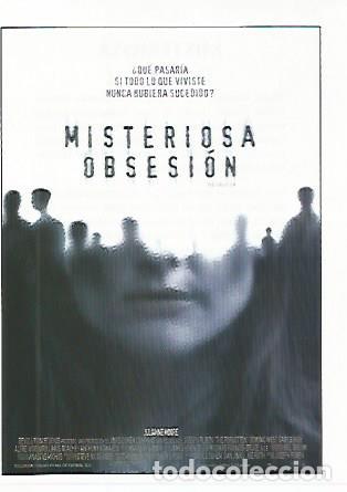Postales: CROMO CINE 1625: MISTERIOSA OBSESION - Varios