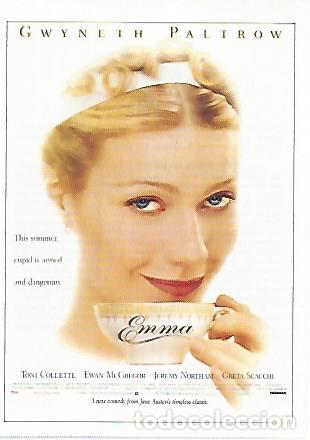 Postales: CROMO CINE 1644: EMMA - Varios - Foto 1