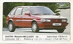 Postales: CROMO 360 ALBUM COCHES MOTOR 16: AUSTIN MAESTRO MG 2.0 EFI - Varios