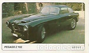 Postales: CROMO 378 ALBUM COCHES MOTOR 16: PEGASO Z 102 - Varios