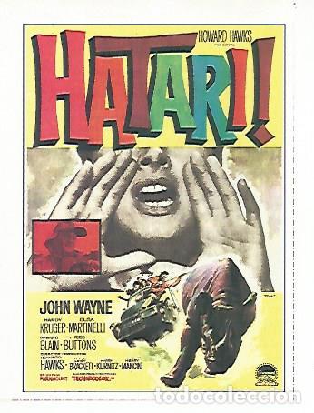 Cartoline: CROMO CINE 1671: HATARI - Varios