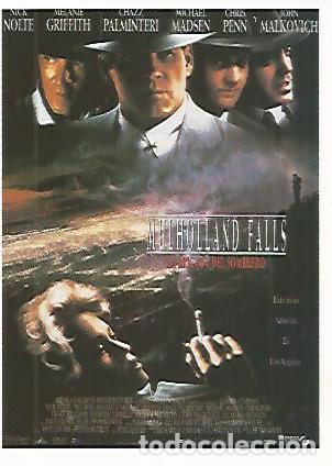 Postales: CROMO CINE 1692: MULHOLLAND FALLS - Varios