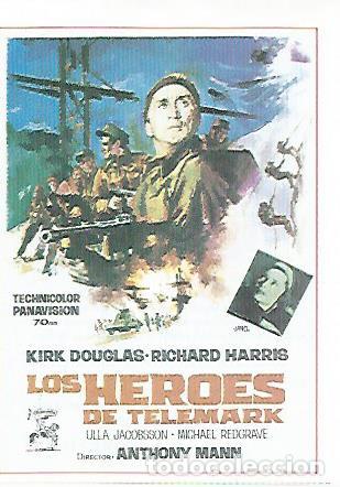 Postcards: CROMO CINE 1712: LOS HEROES DE TELEMARK - Varios