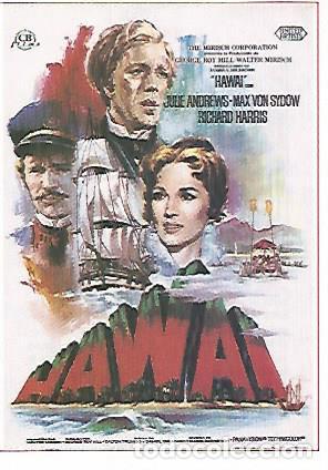 Postales: CROMO CINE 1716: HAWAI - Varios