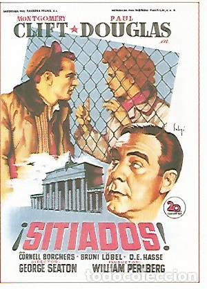 Postales: CROMO CINE 1722: SITIADOS - Varios