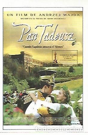 Postales: CROMO CINE 1737: PAN TADEUSZ - Varios