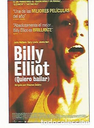Postales: CROMO CINE 1740: BILLY ELLIOT - Varios