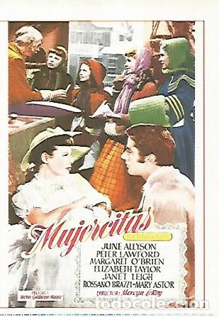 Postales: CROMO CINE 1756: MUJERCITAS - Varios