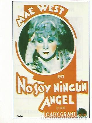 Postales: CROMO CINE 1763: NO SOY NINGUN ANGEL - Varios