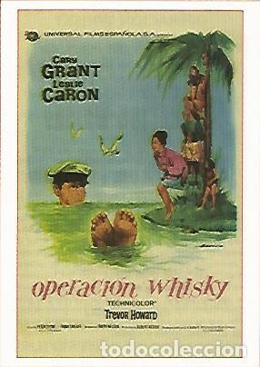 Postales: CROMO CINE 1792: OPERACION WHISKY - Varios
